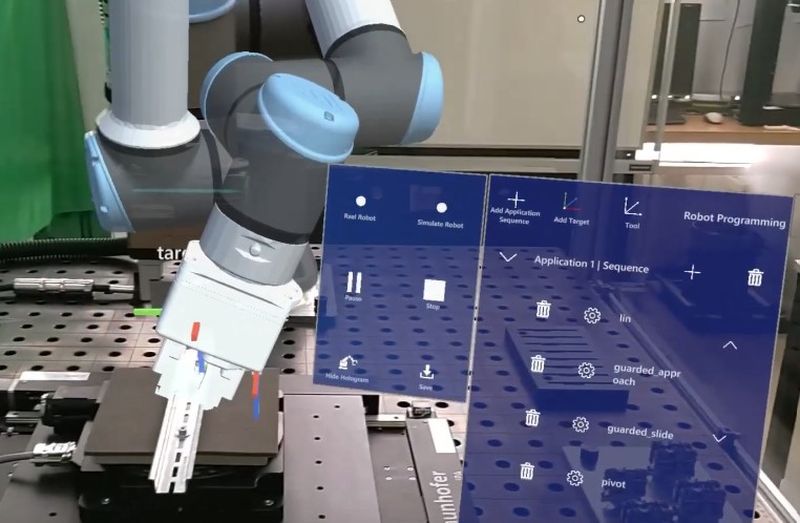 Програмиране на роботи посредством смесена реалност - бъдещето вече е тук