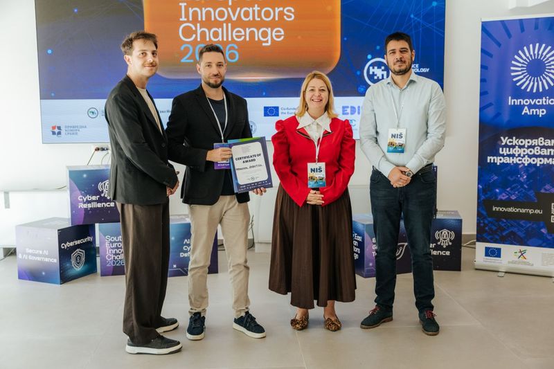 Българският стартъп Nomadium Robotics е сред петте отличени екипа в SEE Innovators Challenge 2026